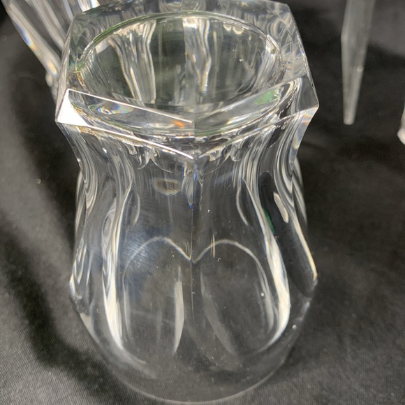 Set of 4 VTG Colonial Clear by Heisy crystal optic cut whiskey / rocks glasses - Picture 6 of 12